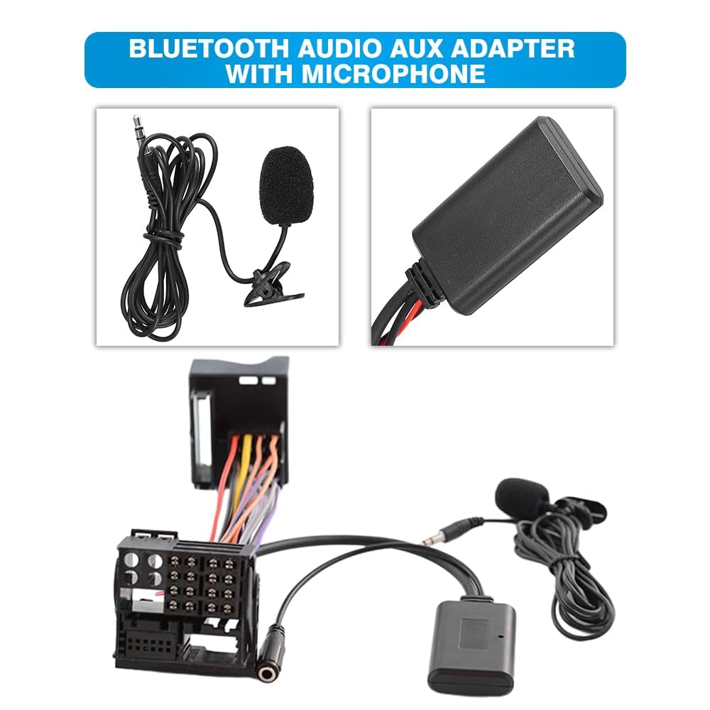 Amazon.com: TOTMOX Audio Aux Adapter with Microphone, Audio AUX